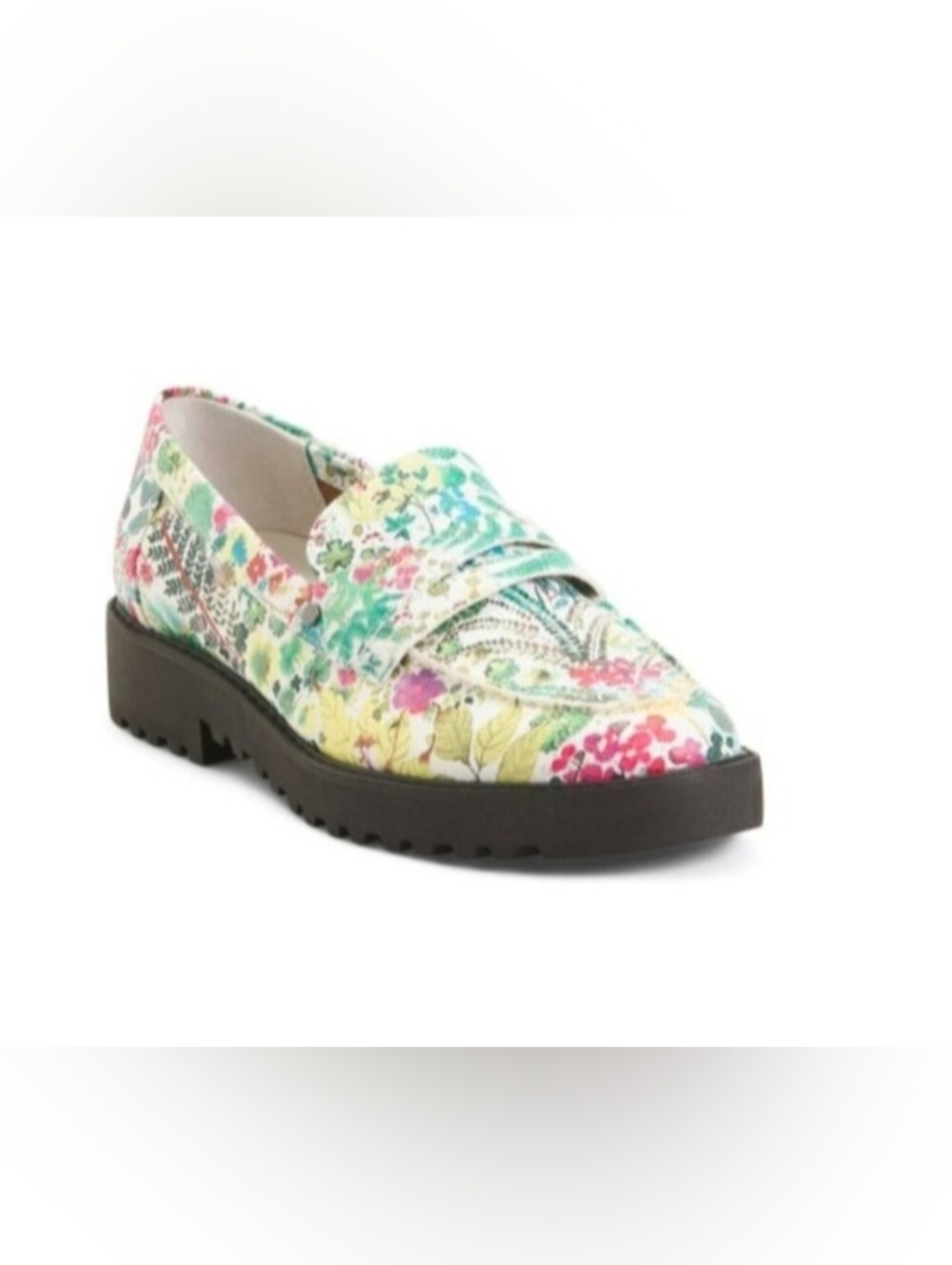 Franco Sarto NEW Cassandra Floral Loafer Slip On Shoes Size 8.5 - Picture 10 of 10